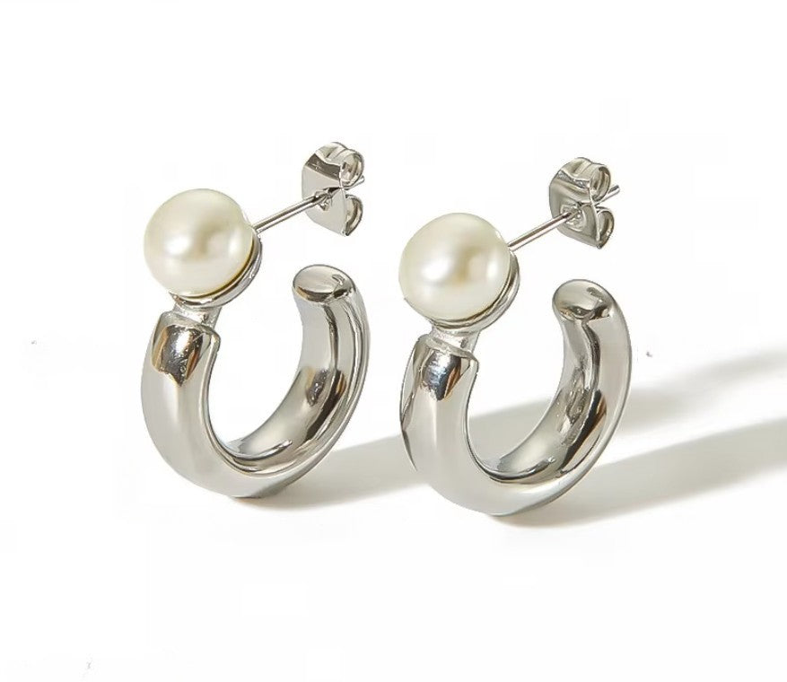 Argollas Cora Silver