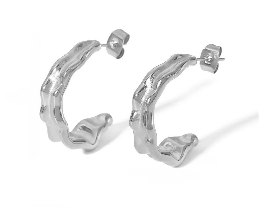 Argollas Mochi Silver